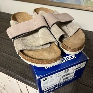 Birkenstock Kyoto Sandals - Taupe